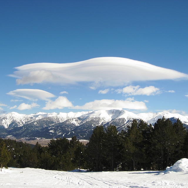 Flying saucers over Font Romeu?