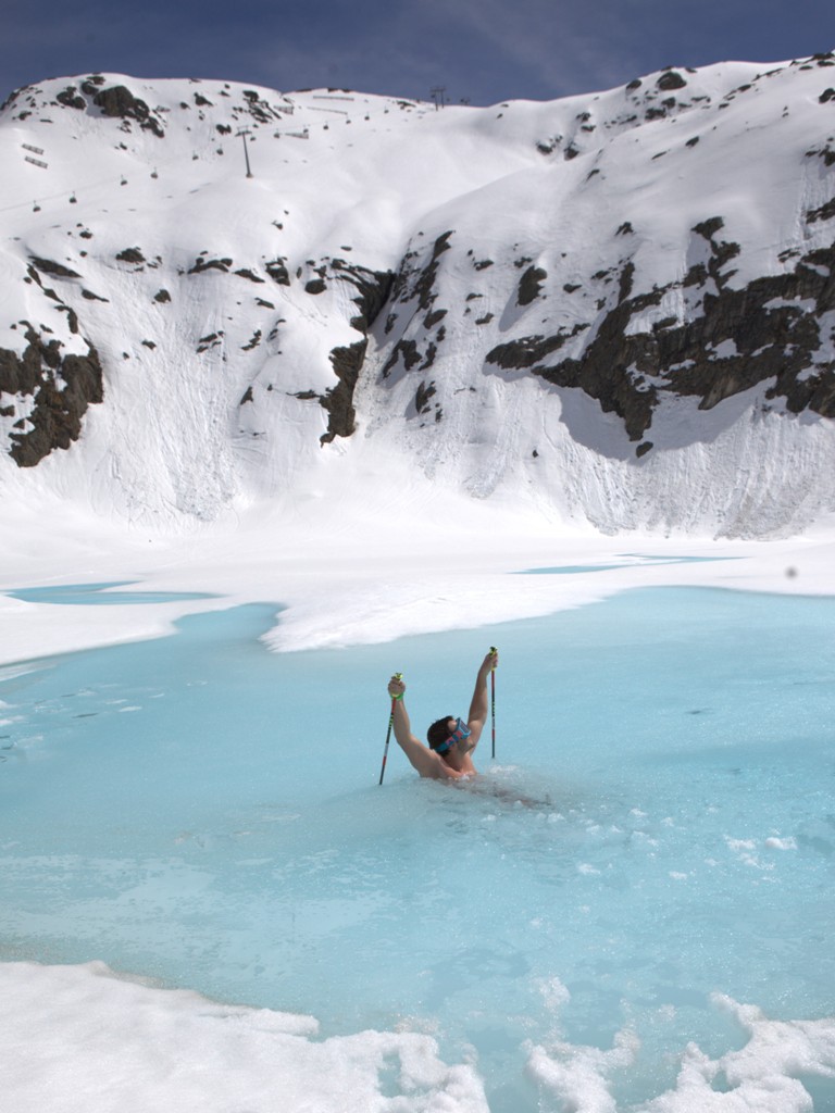 Radim Palan "swimming" Kaunertal