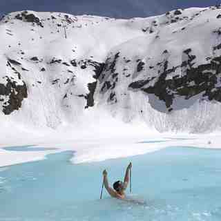 Radim Palan "swimming" Kaunertal