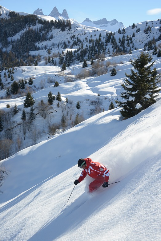 ¨Piste du renard le Corbier, Le Corbier (Les Sybelles)