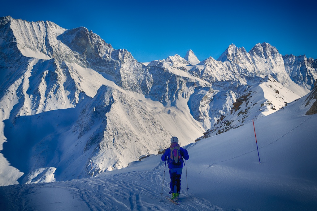 View from the top of Arolla