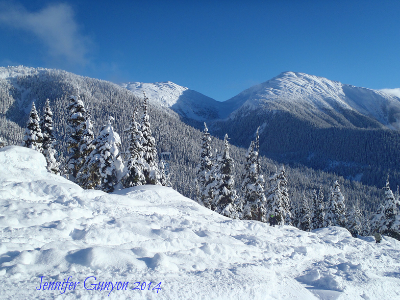 Shames Mountain snow