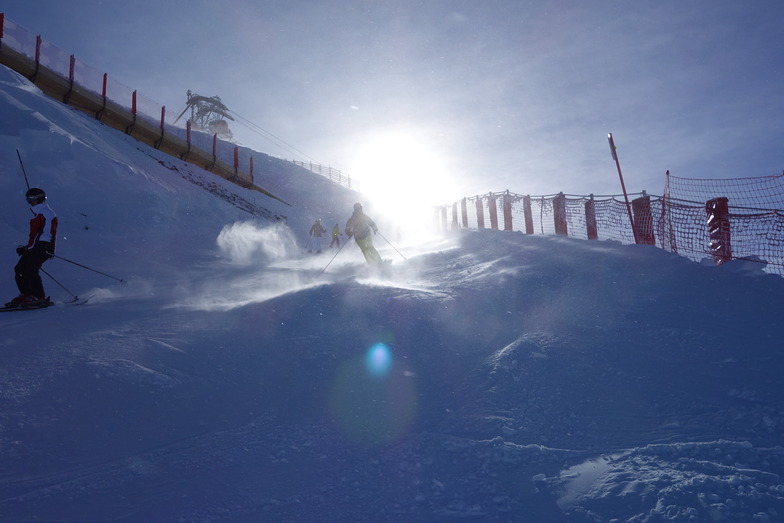 aigille rouge, Les Arcs