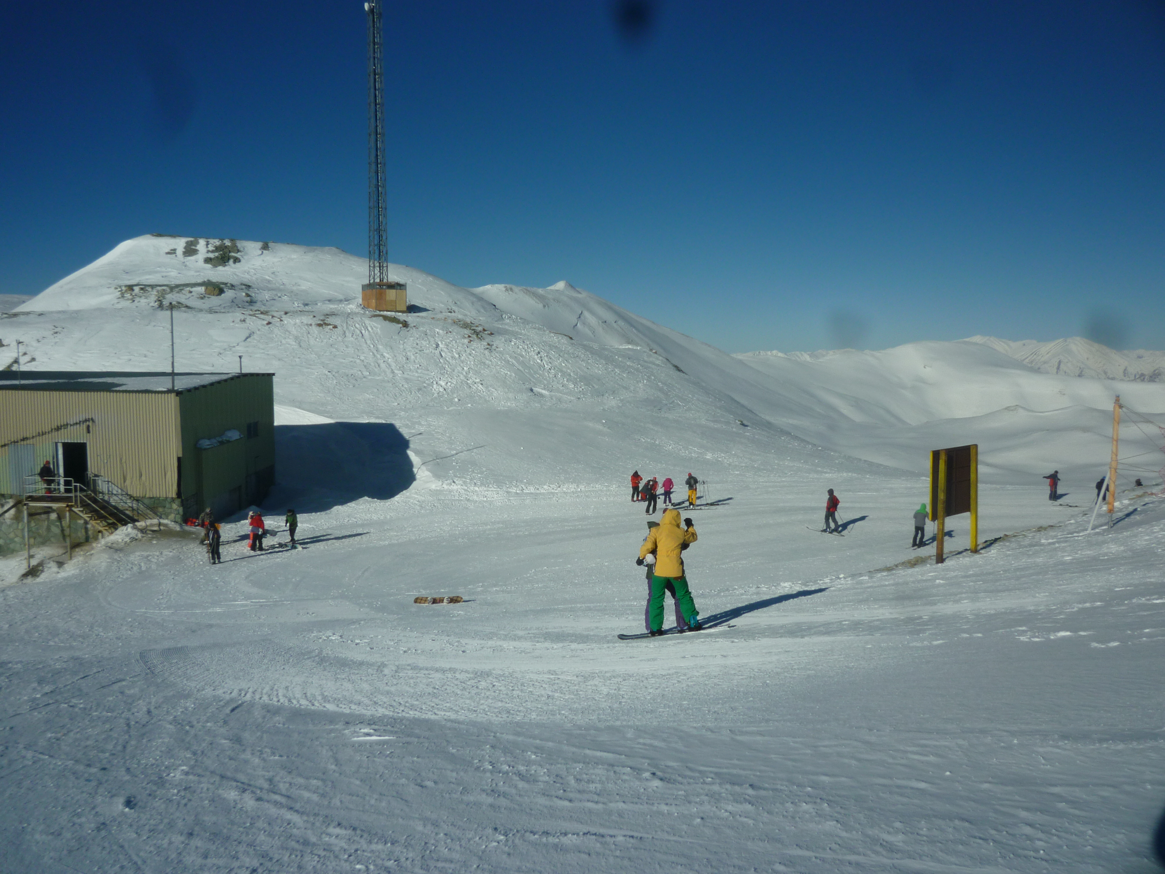 skiing place on the 7th station, Tochal