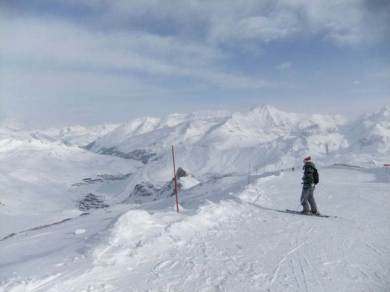 tignes from top