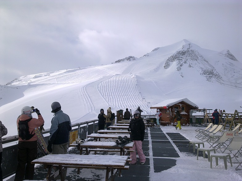 grande motte descent, Tignes