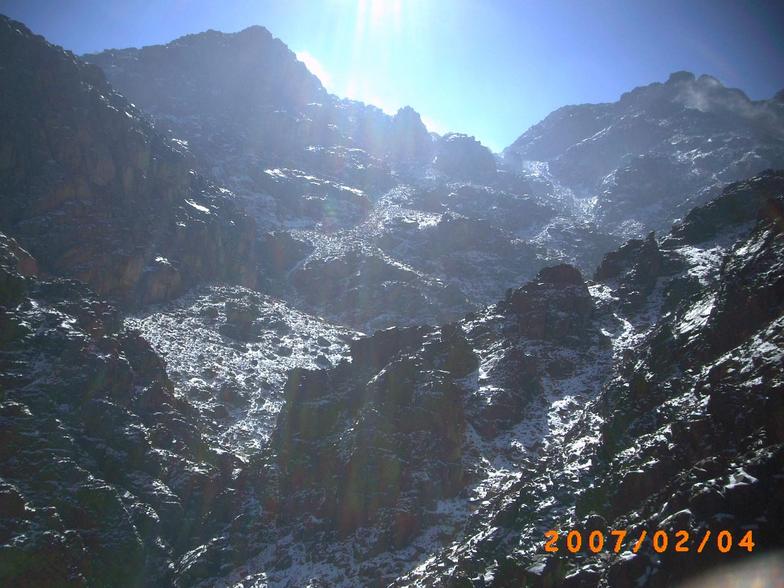 This view is the summit of Mt Katherine, Egypt, Jabal Katherina