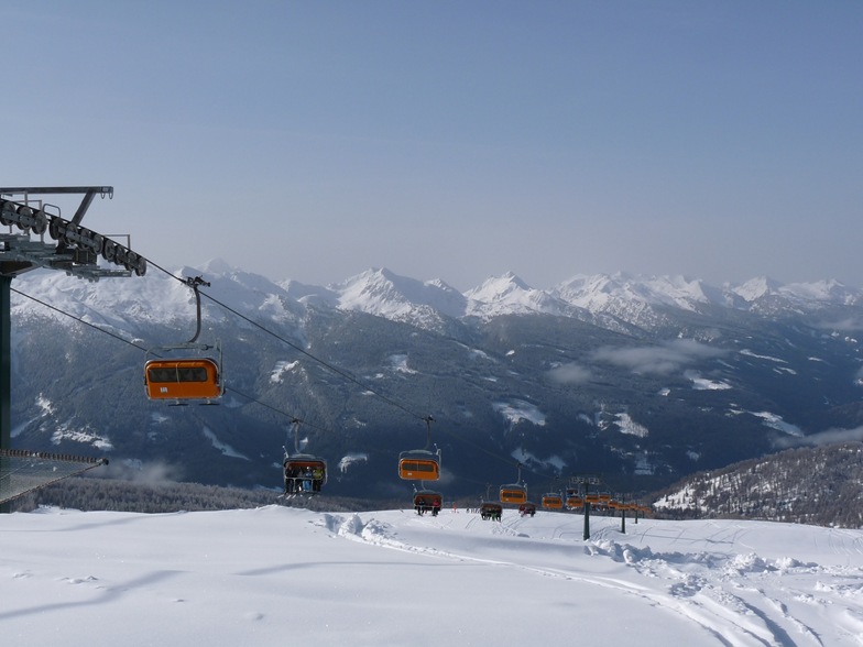 Top of Laste lift, Ski Area Alpe Lusia
