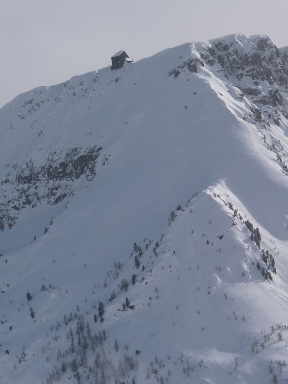 Passo San Pellegrino snow