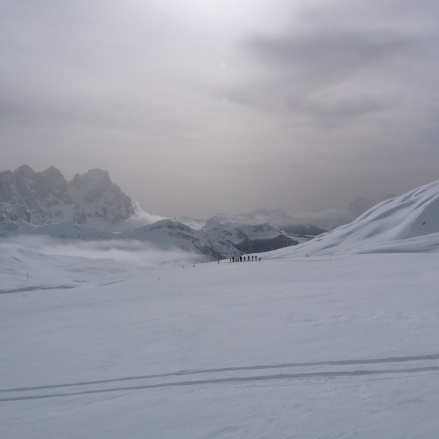 Passo San Pellegrino Snow: Passo San Pellegrino - Col Margherita