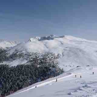 Top of Le Cune lift, Ski Area Alpe Lusia