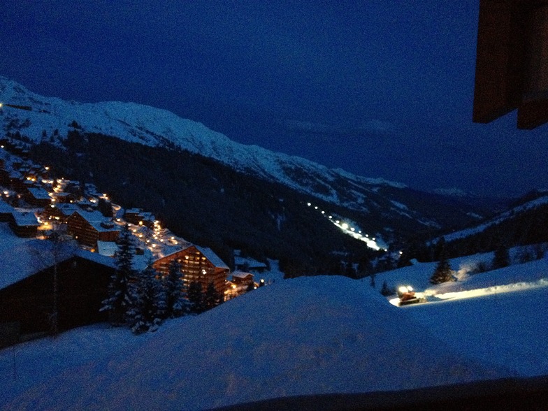 Mottaret by night, Méribel