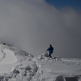 working on the edge, San Cassiano (Alta Badia)
