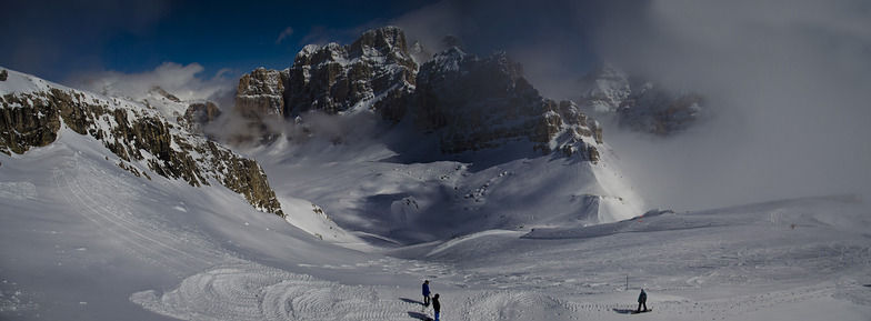 Lagazuoi, at the top of the hidden valley, Arabba