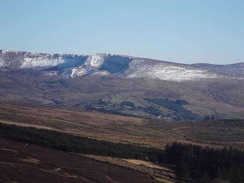 Coumfea West (Comeragh Mts) Ski Resort by: Anthony Power.