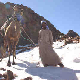 snow bedouins, Jabal Katherina