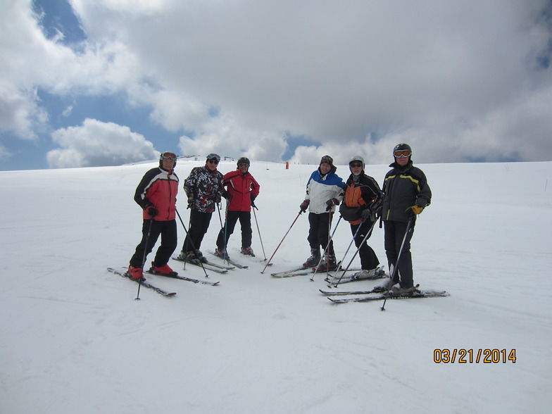 GROUP 6, Veterans Skiers., Mt Voras Kaimaktsalan
