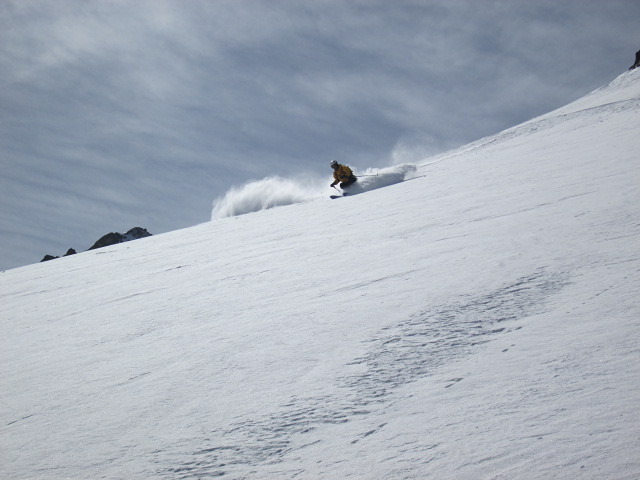 Markuu smoothing things out, La Grave-La Meije