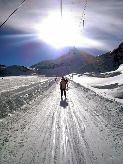 Saas Fee glacier -14C