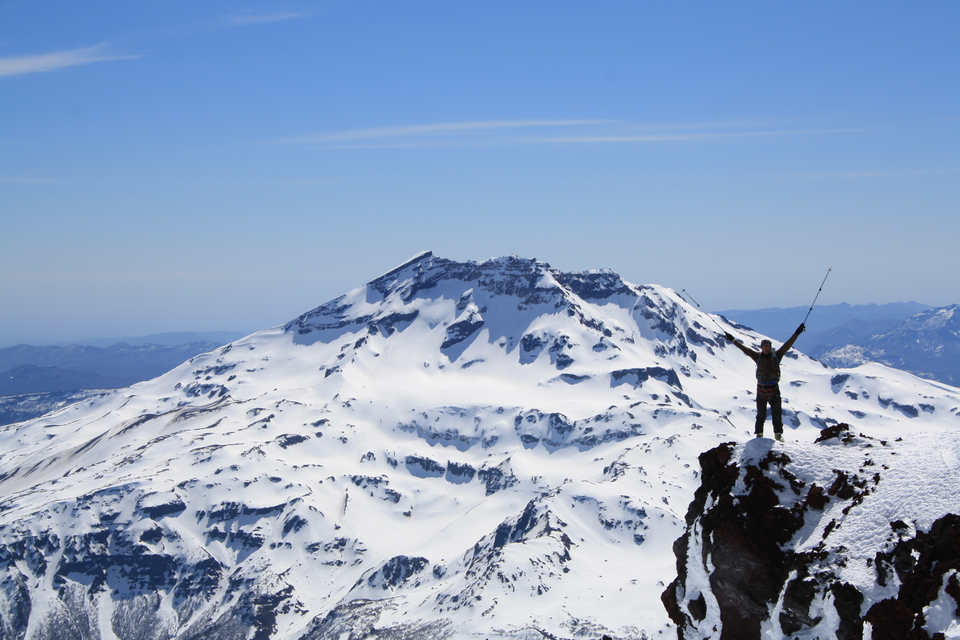Tolhuaca Volcano from Lonquimay´s Top, Corralco