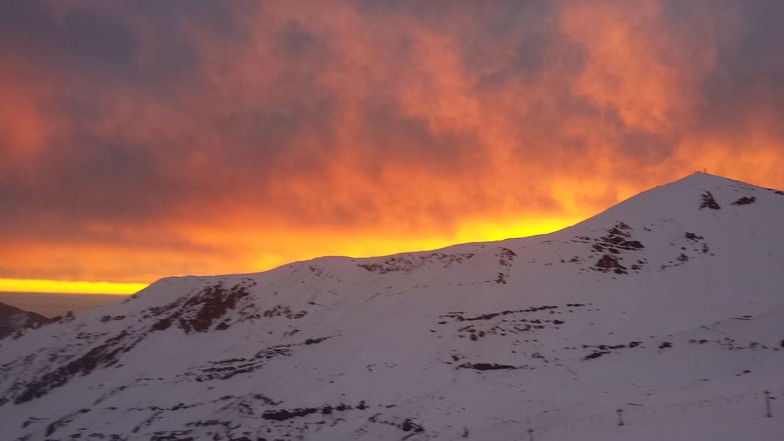 Valle Nevado sunset ... as usual