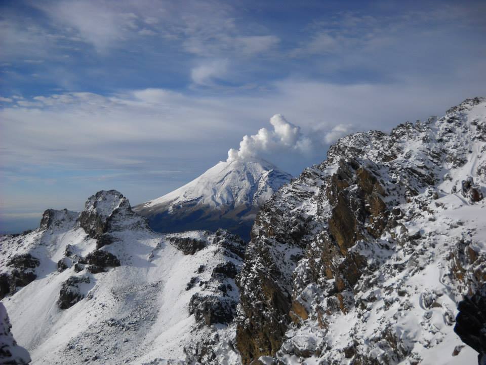 Popocatepetl volcano, Mexico.