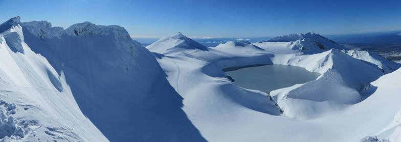 Crater lake, Turoa