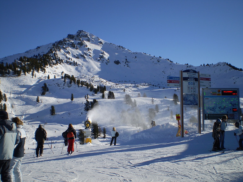 Haute Nendaz snow