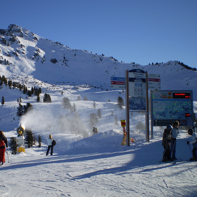 Haute Nendaz Snow: Tracouet 2200 metres