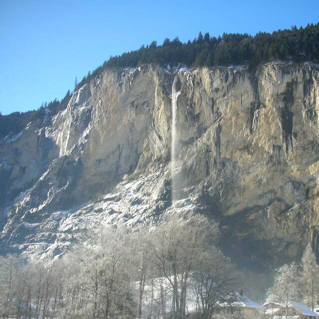 Staubach Falls, Lauterbrunnen