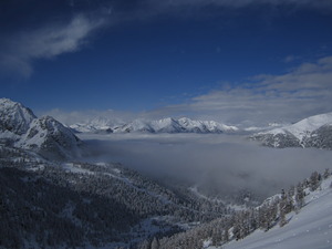 mer de nuages, Montgenèvre (Via Lattea) photo