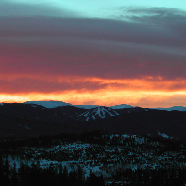 SunRISE above Keystone, Colorado, USA - Colorado