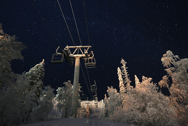 Pyhä Ski Resort snow