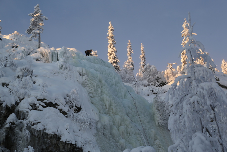 Pyha Ice Climb, Pyhä Ski Resort