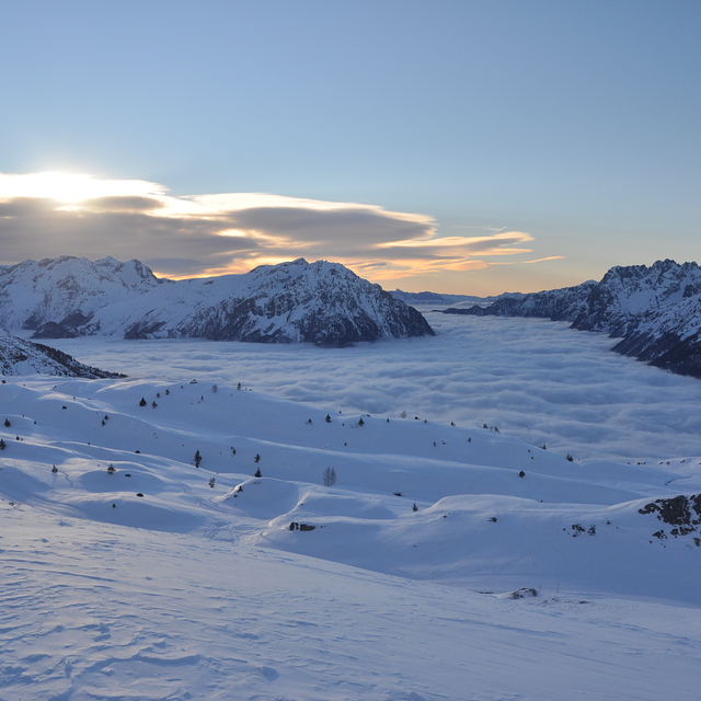 view from les rousses, Vaujany