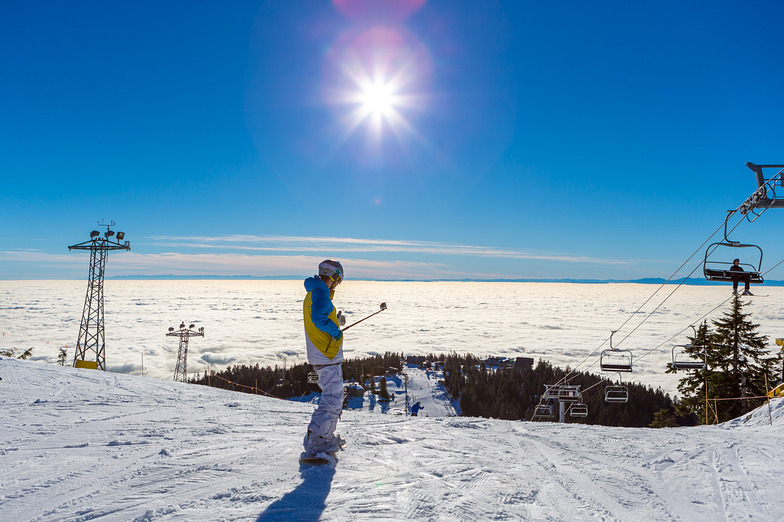 Inversion, Grouse Mountain