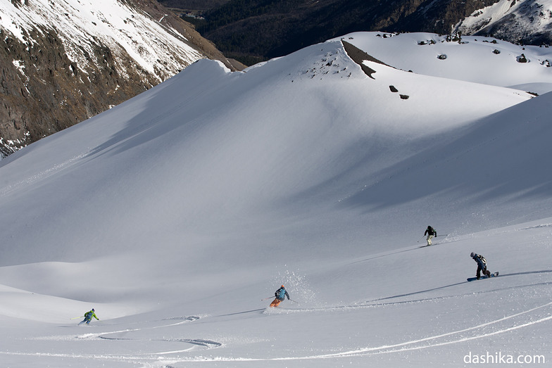 Freeriding in May, Mt Elbrus