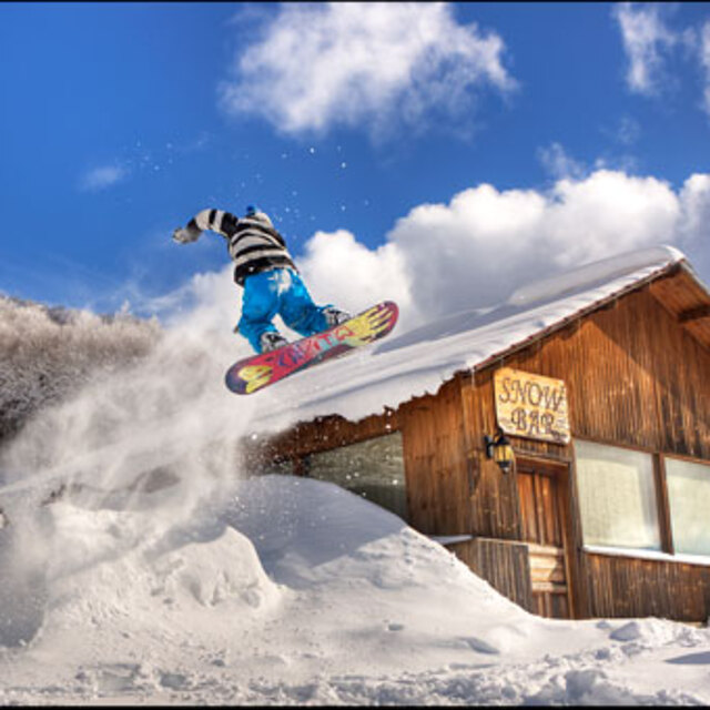 Flying Skier, Bitlis Sapgõr Ski Center