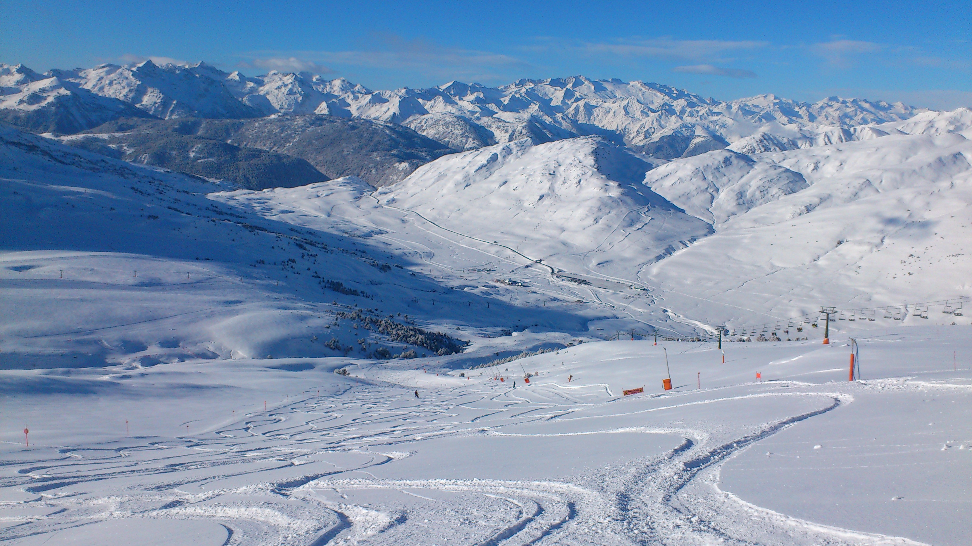 Beret after snowfall, Baqueira/Beret