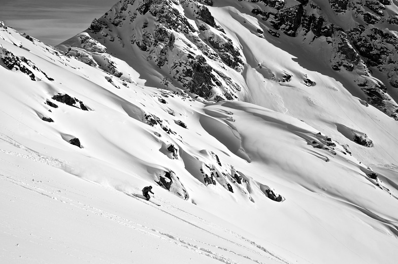 Backside Mont Gele, Verbier