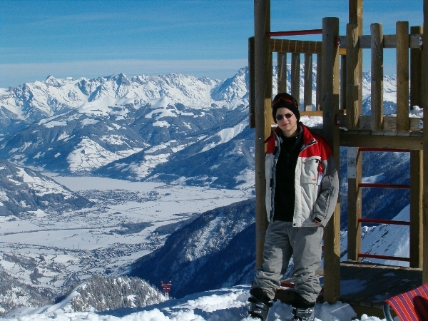 me at Kitzsteinhorn, Kaprun