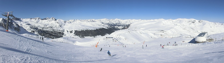 View from Pic Blanc (2610 m), Grandvalira-Grau Roig