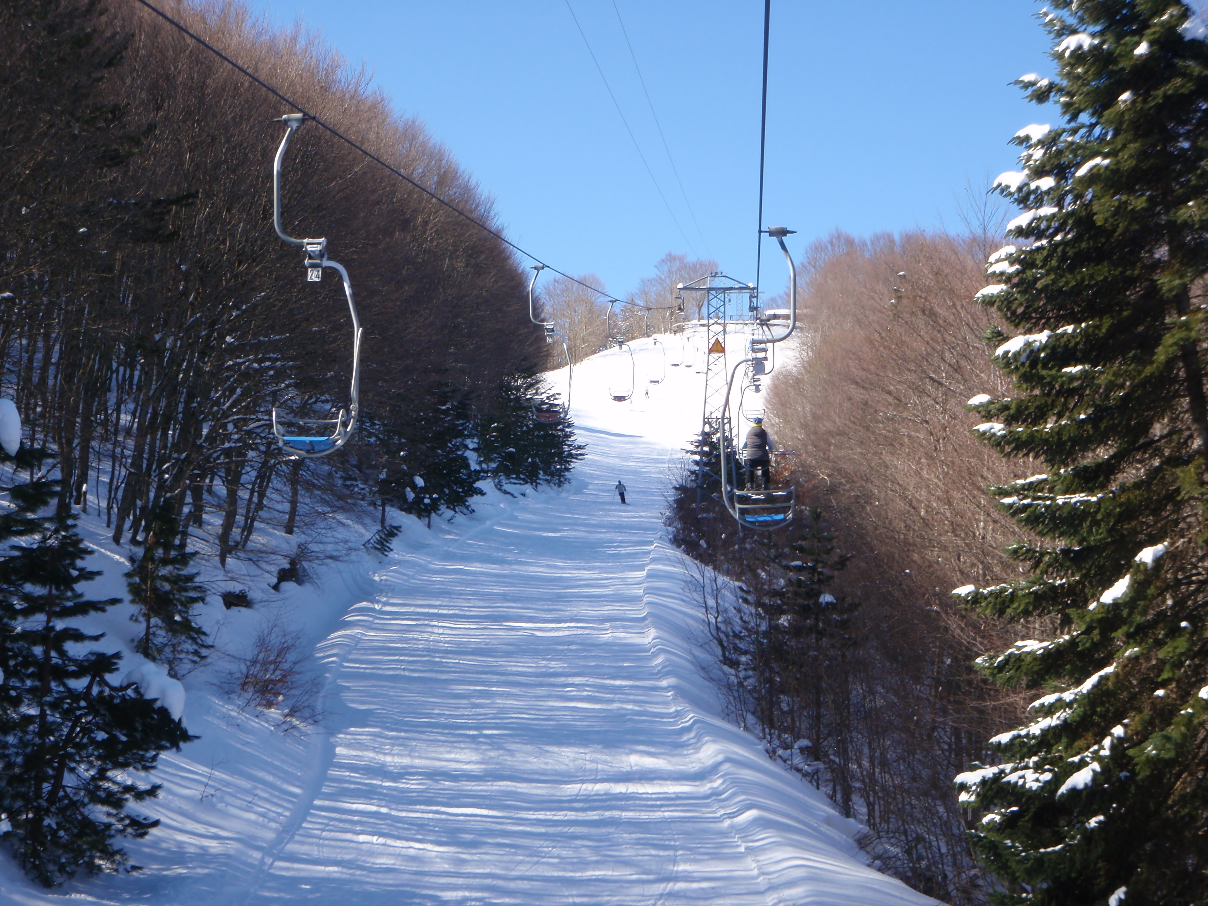 Metsovo. "Karakoli" run, Metsovo Ski Resort
