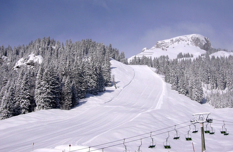 Ifen from the bottom station, Ifen (Kleinwalsertal)