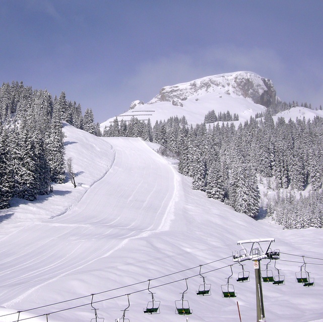 Ifen from the bottom station, Ifen (Kleinwalsertal)