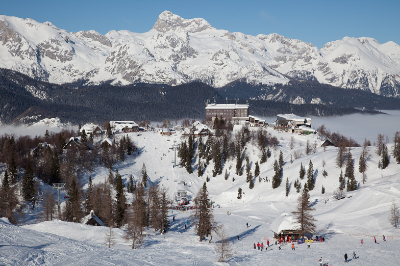 Slovenian resort of Vogel
