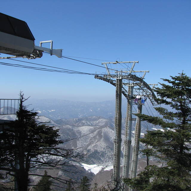 Yongpyong high chairlift, PyeongChang-Yongpyong