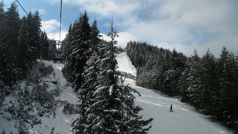 view from teleski, Chepelare
