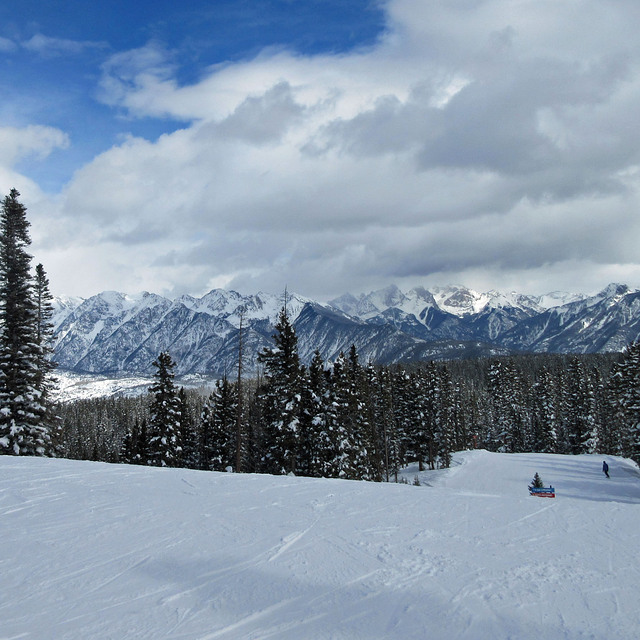 From the top of lift 8, Durango Mountain Resort