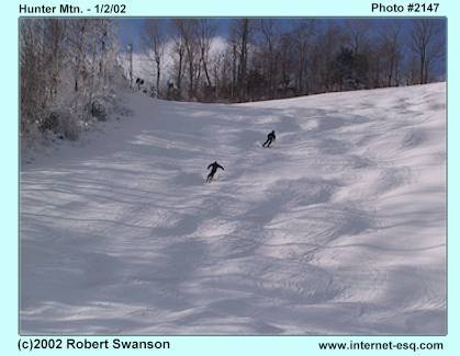 Hunter Mountain snow